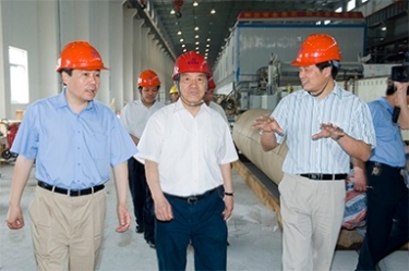 2007年5月25日，時(shí)任全國(guó)政協(xié)常委、經(jīng)濟(jì)委員會(huì)副主任、中國(guó)包裝聯(lián)合會(huì)會(huì)長(zhǎng)石萬(wàn)鵬一行來(lái)公司視察