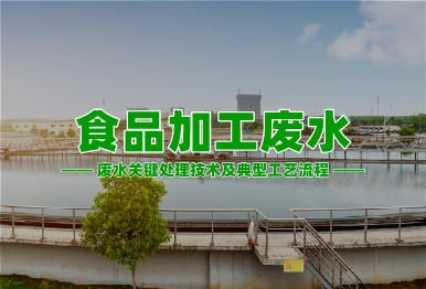 【環(huán)保干貨】食品加工廢水高濃度難降解廢水關(guān)鍵處理技術(shù)及典型工藝流程